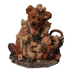 Vintage Boyds Bear Bearstone Bailey & Wixie…to Have and Hold